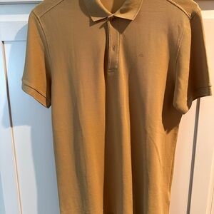 J.Lindeberg Men's Polo Shirt in Brown